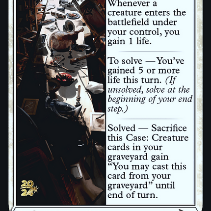 Case of the Uneaten Feast [Murders at Karlov Manor Prerelease Promos]
