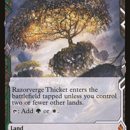 Razorverge Thicket (Expeditions) [Zendikar Rising Expeditions]