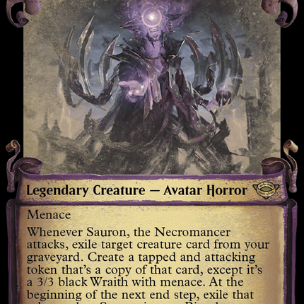 Sauron, the Necromancer [The Lord of the Rings: Tales of Middle-Earth Showcase Scrolls]