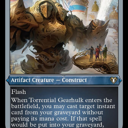 Torrential Gearhulk (Foil Etched) [Commander Masters]