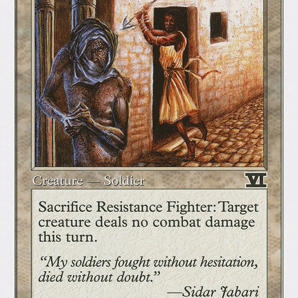 Resistance Fighter [Classic Sixth Edition]