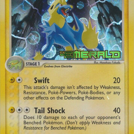 Manectric (7/106) (Stamped) [EX: Emerald]