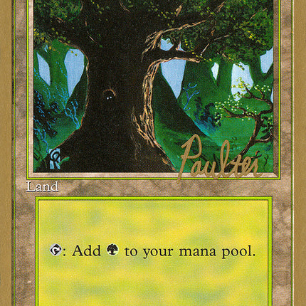 Forest (pp377) (Preston Poulter) [Pro Tour Collector Set]