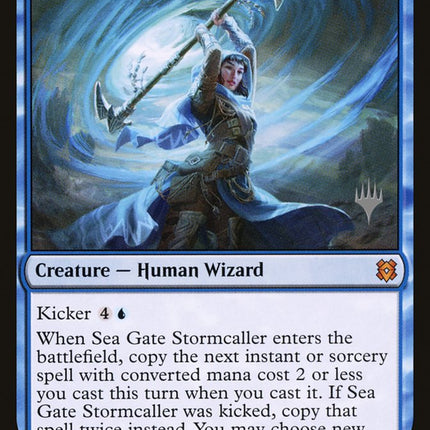 Sea Gate Stormcaller (Promo Pack) [Zendikar Rising Promos]