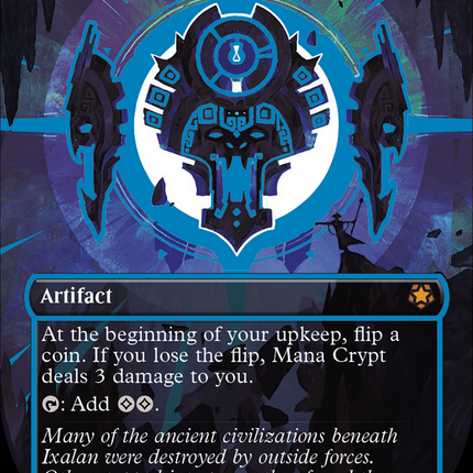 Mana Crypt (0017c) (Borderless) [The Lost Caverns of Ixalan Special Guests]