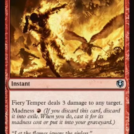 Fiery Temper [Innistrad Remastered]