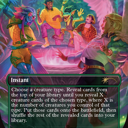 Kindred Summons (Double Rainbow Foil) [Secret Lair Drop Series]