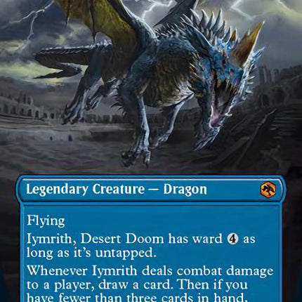 Iymrith, Desert Doom (Borderless Alternate Art) [Dungeons & Dragons: Adventures in the Forgotten Realms]