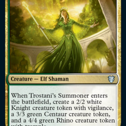 Trostani's Summoner [Innistrad: Midnight Hunt Commander]