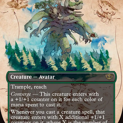 Wildgrowth Archaic (Borderless) [Secrets of Strixhaven]
