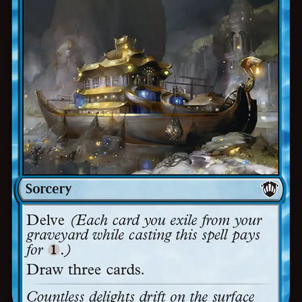 Treasure Cruise [Secrets of Strixhaven Commander]