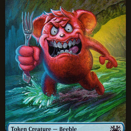 Beeble // Dragon Double-Sided Token [Unsanctioned Tokens]