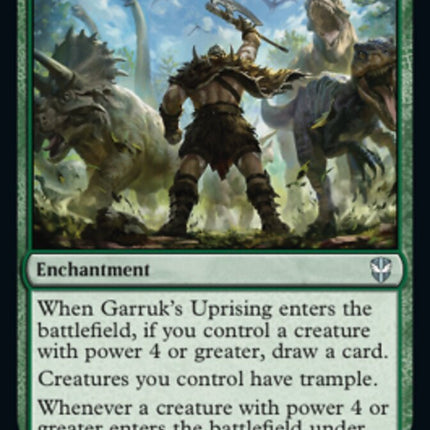 Garruk's Uprising [Streets of New Capenna Commander]