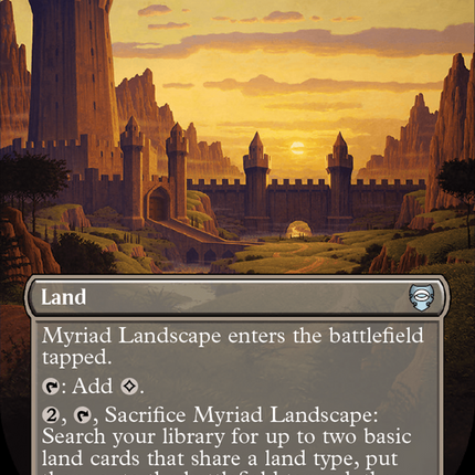 Myriad Landscape (Borderless) [The Lord of the Rings: Tales of Middle-Earth Commander]
