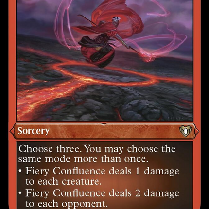 Fiery Confluence (Foil Etched) [Commander Masters]