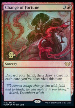 Change of Fortune [Innistrad: Crimson Vow Prerelease Promos]