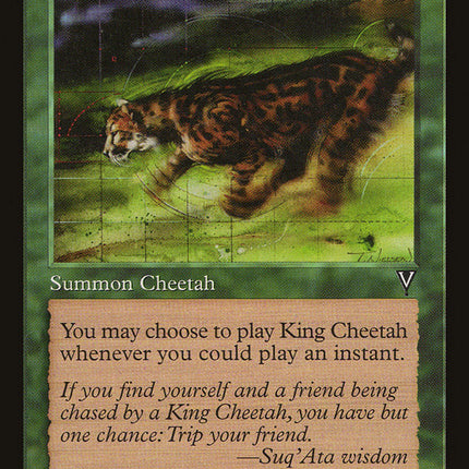 King Cheetah [Visions]