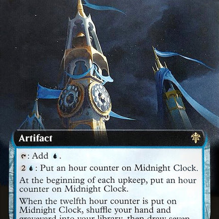 Midnight Clock (Extended Art) [Throne of Eldraine]