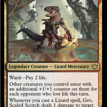 Gev, Scaled Scorch [Bloomburrow]