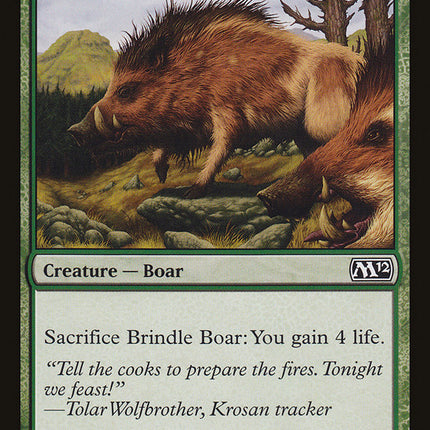 Brindle Boar [Magic 2012]