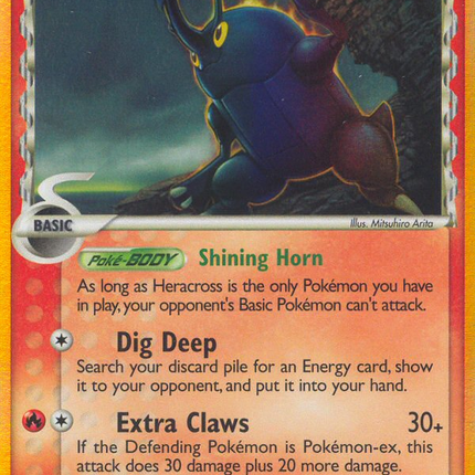 Heracross (3/101) (Delta Species) [EX: Dragon Frontiers]