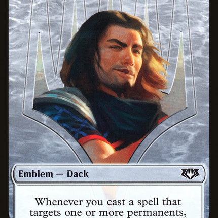 Dack Fayden Emblem [Mythic Edition Tokens]