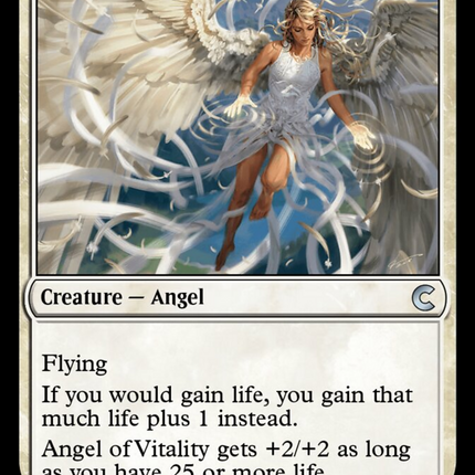 Angel of Vitality [Ravnica: Clue Edition]
