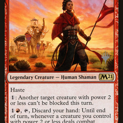 Subira, Tulzidi Caravanner (Promo Pack) [Core Set 2021 Promos]