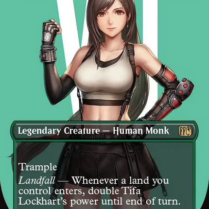 Tifa Lockhart (Borderless) (Surge Foil) [FINAL FANTASY]