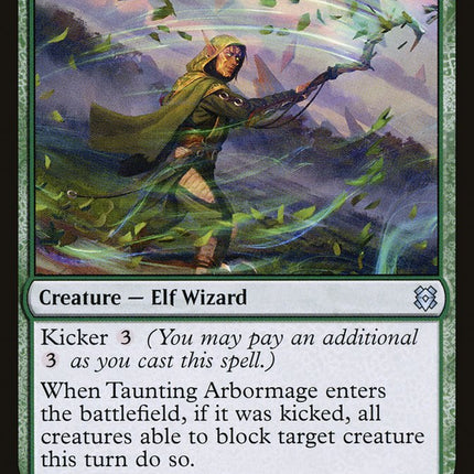 Taunting Arbormage [Zendikar Rising]