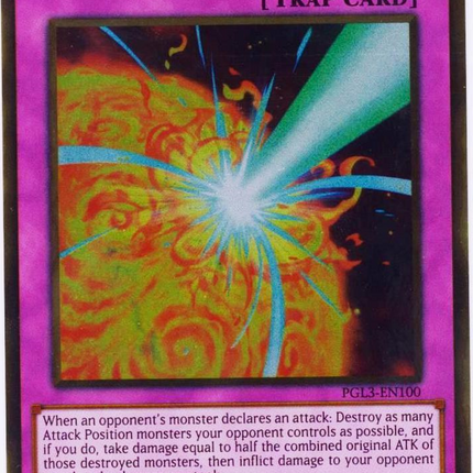 Blazing Mirror Force [PGL3-EN100] Gold Rare