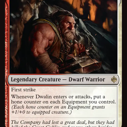 Dwalin, Weaponmaster [The Hobbit]