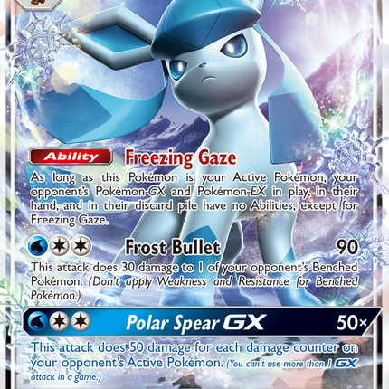 Glaceon GX (39/156) [Sun & Moon: Ultra Prism]