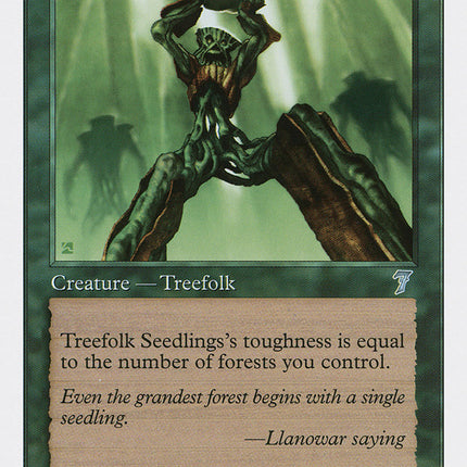 Treefolk Seedlings [Seventh Edition]