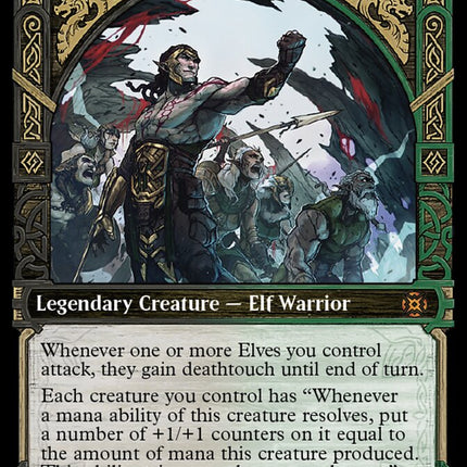 Tyvar the Bellicose (Showcase Halo Foil) [March of the Machine: The Aftermath]