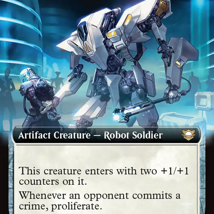 Patrolling Peacemaker (Extended Art) [Edge of Eternities Commander]
