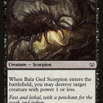 Bala Ged Scorpion [Duel Decks: Nissa vs. Ob Nixilis]
