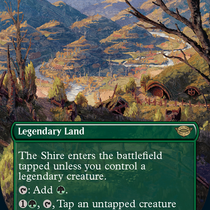 The Shire (Borderless Alternate Art) [The Lord of the Rings: Tales of Middle-Earth]