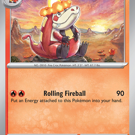 Crocalor (024/182) [Scarlet & Violet: Paradox Rift]