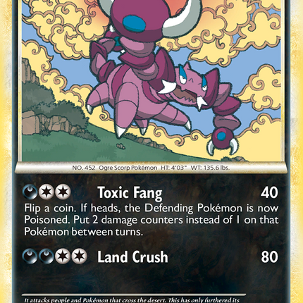 Drapion (4/102) [HeartGold & SoulSilver: Triumphant]
