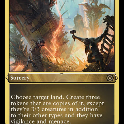 Rebuild the City (Foil Etched) [March of the Machine: The Aftermath]