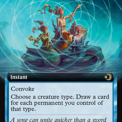 Harmonized Crescendo (Extended Art) [Lorwyn Eclipsed]