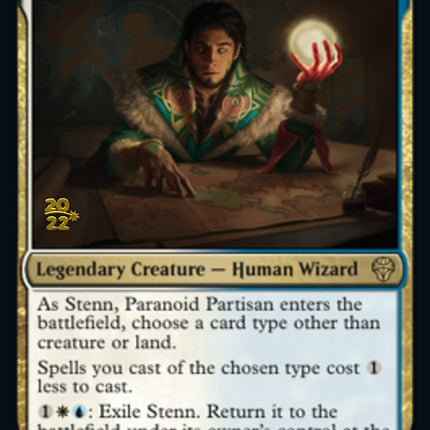 Stenn, Paranoid Partisan [Dominaria United Prerelease Promos]