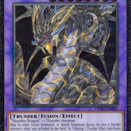 Thunder Dragon Colossus [OP10-EN001] Ultimate Rare