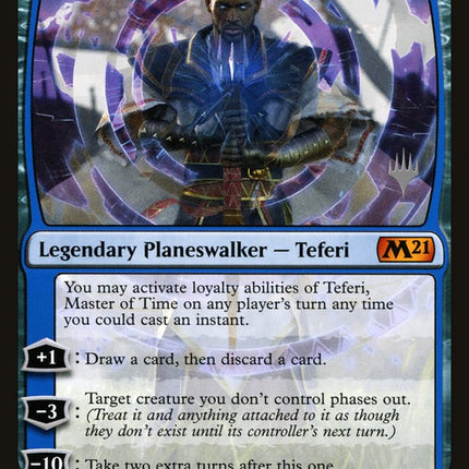 Teferi, Master of Time (Promo Pack) (276) [Core Set 2021 Promos]