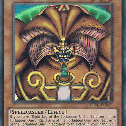 Exodia the Forbidden One [YGLD-ENA17] Ultra Rare