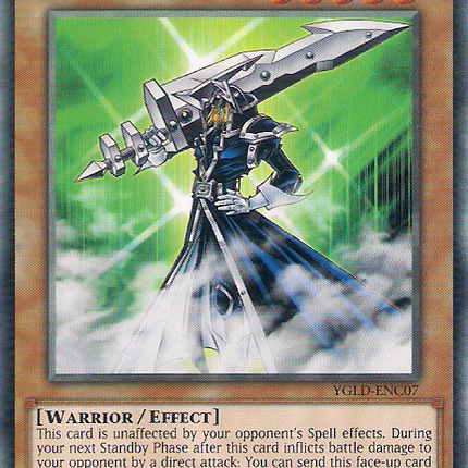 Silent Swordsman LV5 [YGLD-ENC07] Common