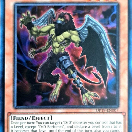 D/D Berfomet [OP19-EN007] Super Rare