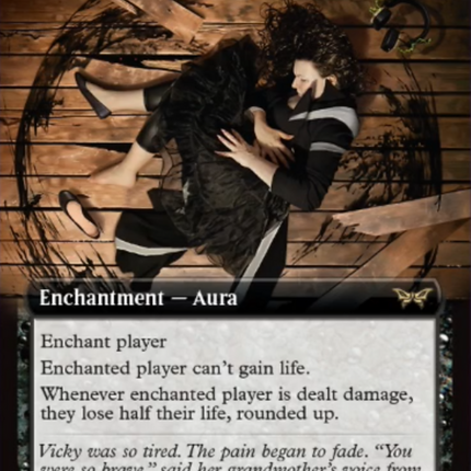 Grievous Wound (Extended Art) [Duskmourn: House of Horror]