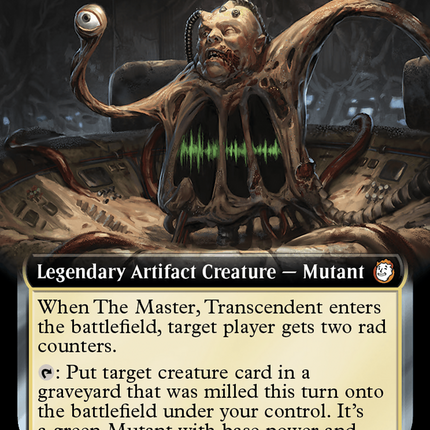 The Master, Transcendent (Extended Art) (Surge Foil) [Fallout]